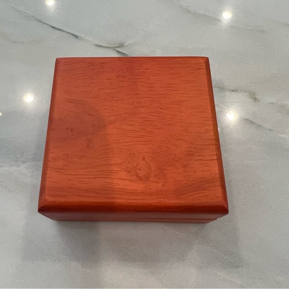 🎂😀NIB Argento Vivo - Delicate 14K Gold Plated Necklace w/Semi-Precious Stone - Picture 4 of 4